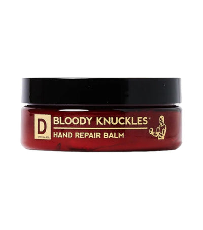 Duke Cannon Bloody Knuckles Hand Repair Balm available in a 5.0 ounce jar at harvestarray.com.