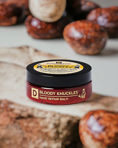 Duke Cannon Bloody Knuckles Hand Repair Balm for hardworking American hands. Made in the USA.