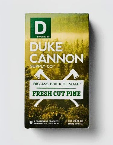 Each soap from Duke Cannon is 3 times larger than regular bars of soap. That is why they call it a Big A$$ Brick of Soap.