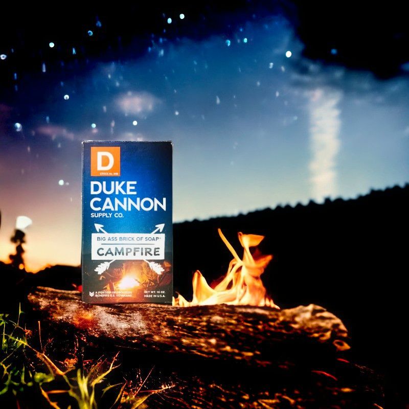 Duke Cannon Great American Frontier Big Brick Soap - Campfire.