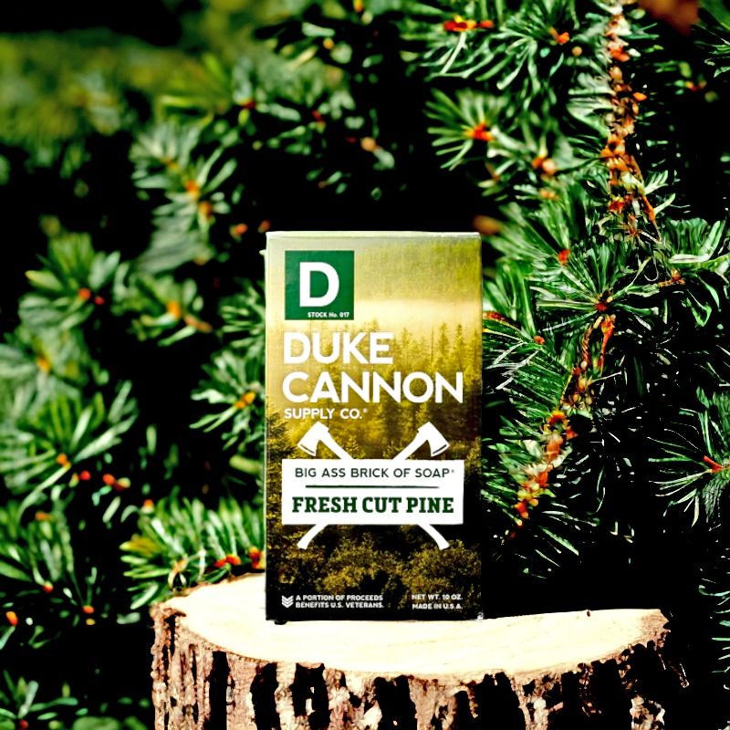 Duke Cannon Great American Frontier Big Brick Soap - Fresh Cut Pine.