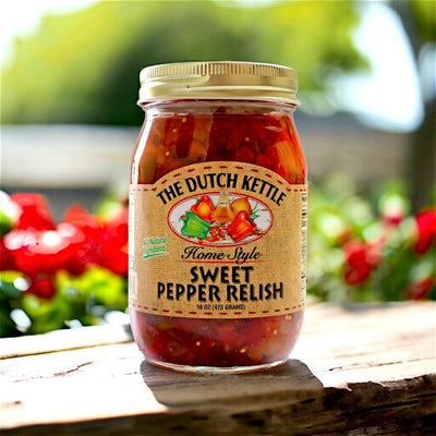 Dutch Kettle Home Style Sweet Pepper Relish available from Harvest Array