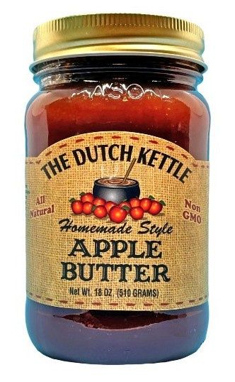 Shop Harvest Array for 18 oz jars of All Natural, Non-GMO Apple Butter from the Dutch Kettle.