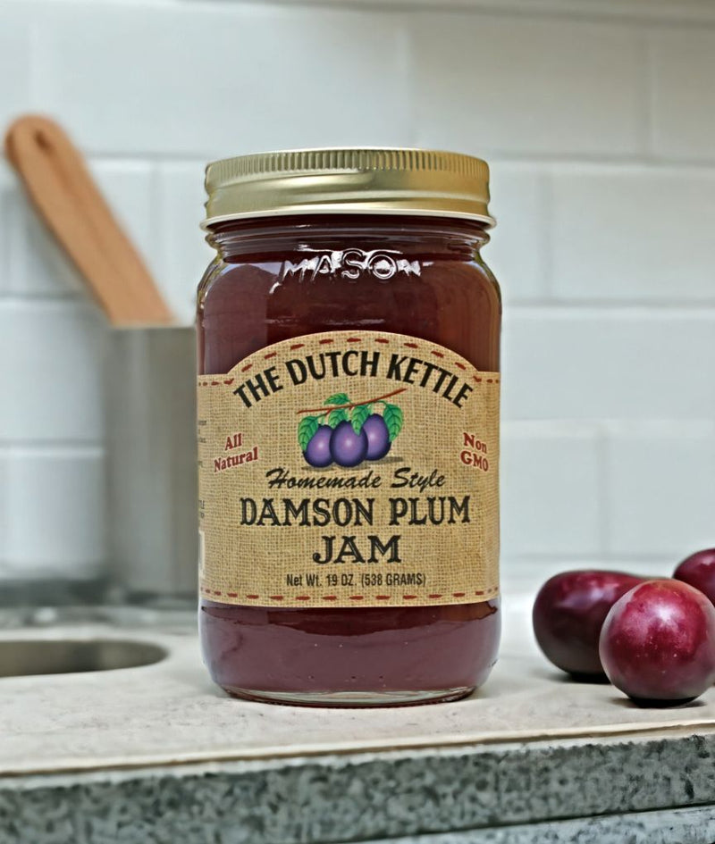 Harvest Array is the only Authorized Online Retailer of The Dutch Kettle Damson Plum Jam.