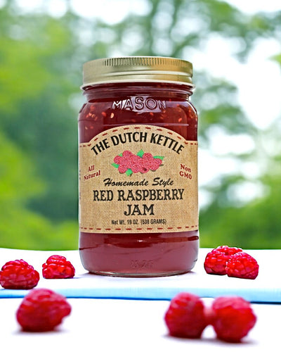 Red Raspberry Jam from The Dutch Kettle is now available on Harvestarray.com.