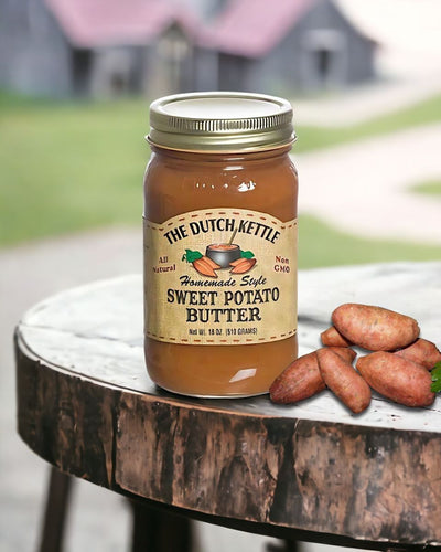 Amish Sweet Potato Butter made in USA from Harvest Array.