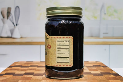 The Dutch Kettle Huckleberry Jam nutrition facts