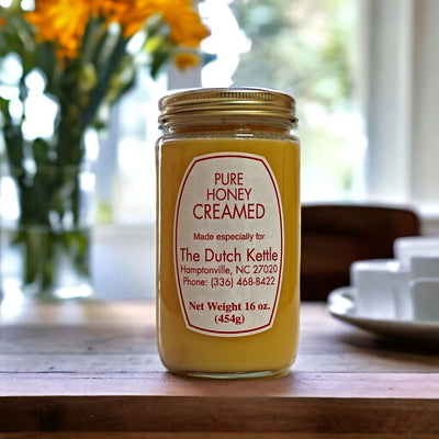 Shop only Harvest Array for New Creamed Pure Honey from the Dutch Kettle.