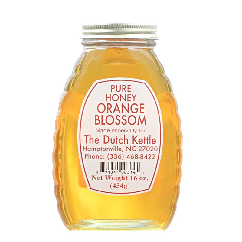 All of our Pure Flavored Honey varieties come in 16 oz. glass jars. 