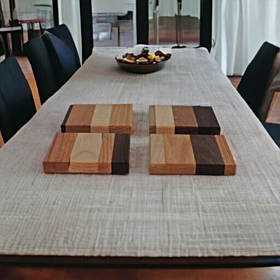 Purchase more than one hot pad for use on a large family dining table.