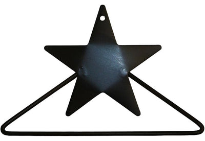 Classic Star design tea towel hanger is Amish made in Lancaster, PA.