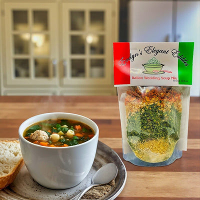 Just add water and meat for a quick delicious Wedding Soup.