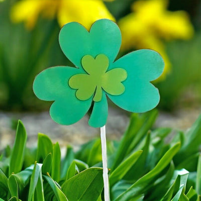 Shop Harvest Array for large Shamrock Duo Garden Stakes and customized the colors you want.