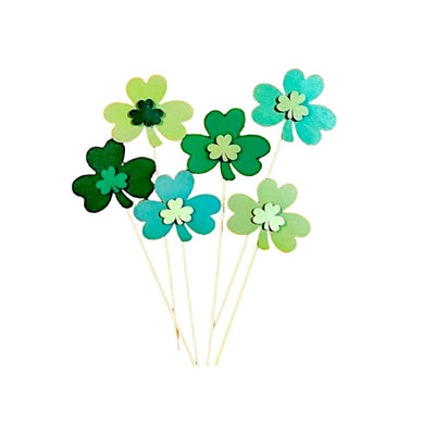 Available colors for Shamrock Duo Garden Stakes from Harvest Array.