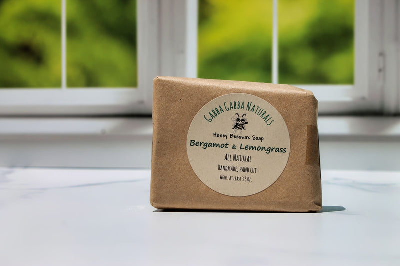 Bergamot & Lemongrass Honey Beeswax Soap