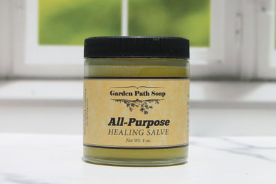Garden Path All-Purpose Healing Salve - 4 Ounce Jar