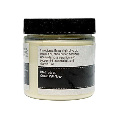 Garden Path Soap's Sunscreen contains natural ingredients only. SPF 20.
