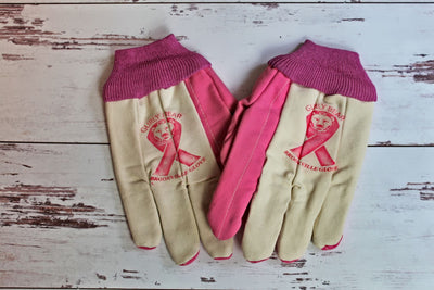 Purchase of these Gurly Bear Ladies Work Gloves benefits Women's Breast Cancer Charities