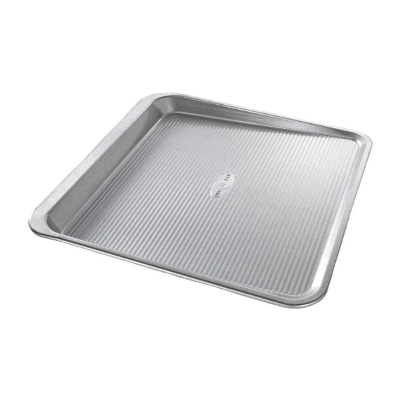 Bake perfect cookies with the 14x14 Medium Cookie Tray Pan. Even browning, quick release, and great taste. Order now for free shipping.
