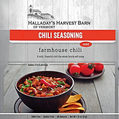 Halladay's Mild Chili Seasoning Mix for online purchase at Harvest Array.