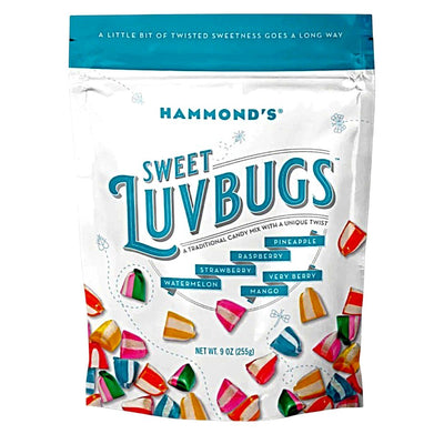 Hammond's Sweet Luvbugs candy mix is Made in America and now Available at Harvest Array.