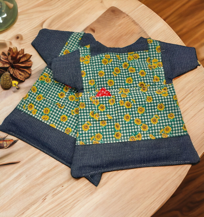 Sunflower Handcrafted Amish Girl Potholders