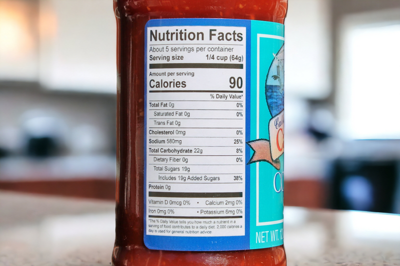 Calabash Cocktail Sauce 12 Ounce Bottle.