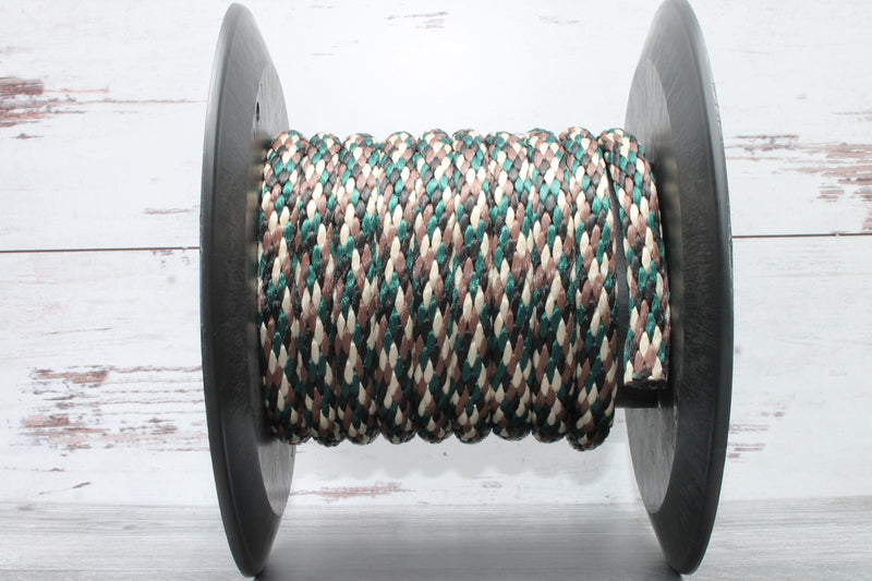 Camo Solid Braided Multifilament Polypropylene Rope From Troyer&