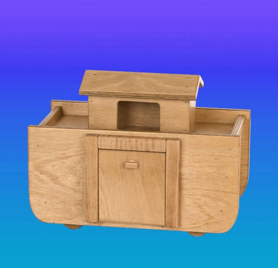 Amish Made Wooden Noah's Ark Toy available at Harvest Array.