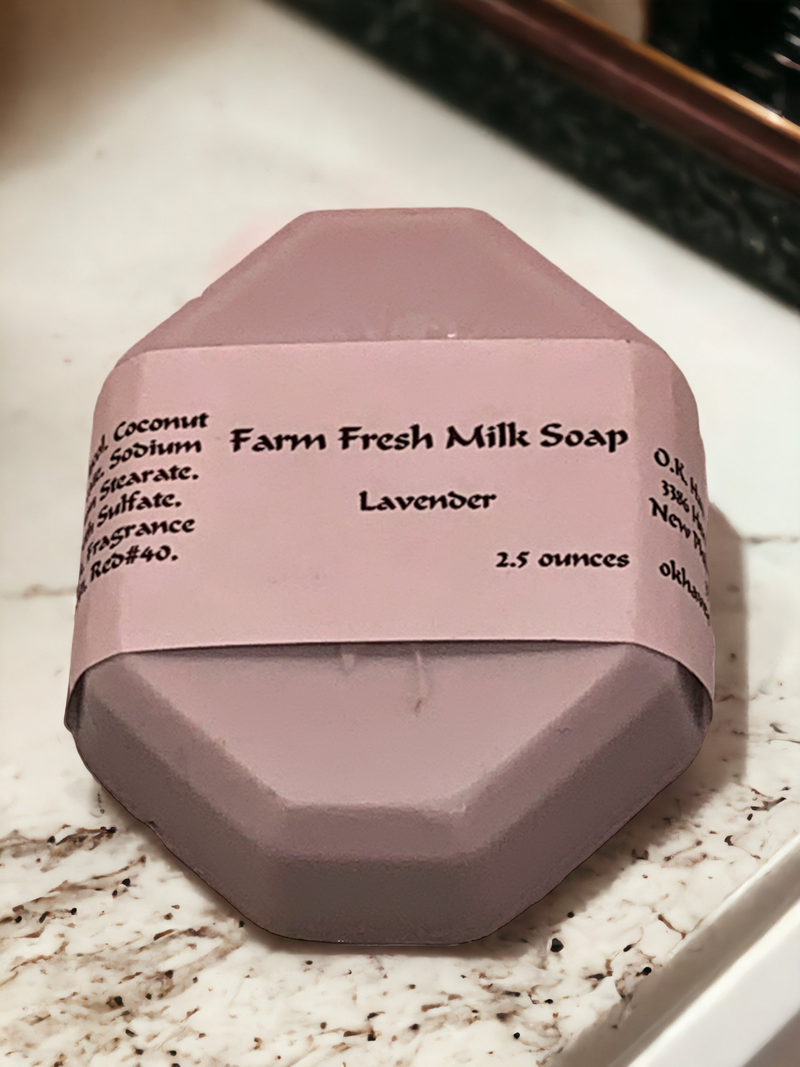 Lavender Farm Fresh Milk Soap