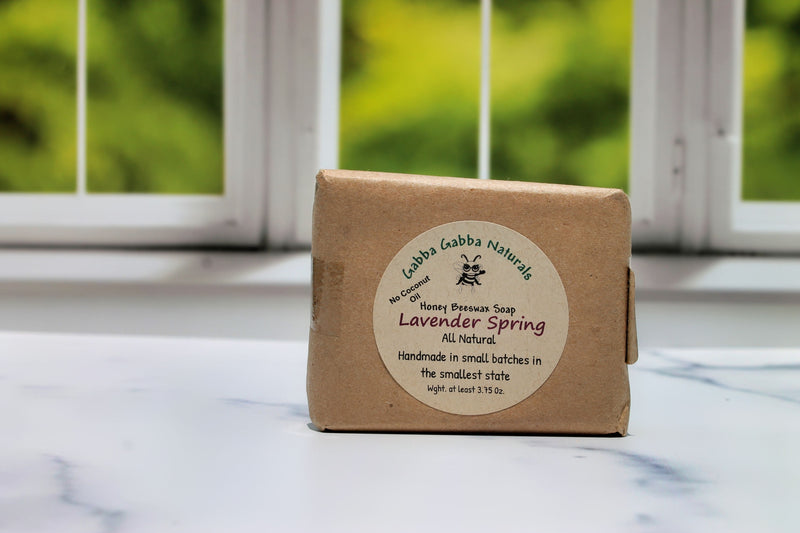 Lavender Spring Honey Beeswax Soap