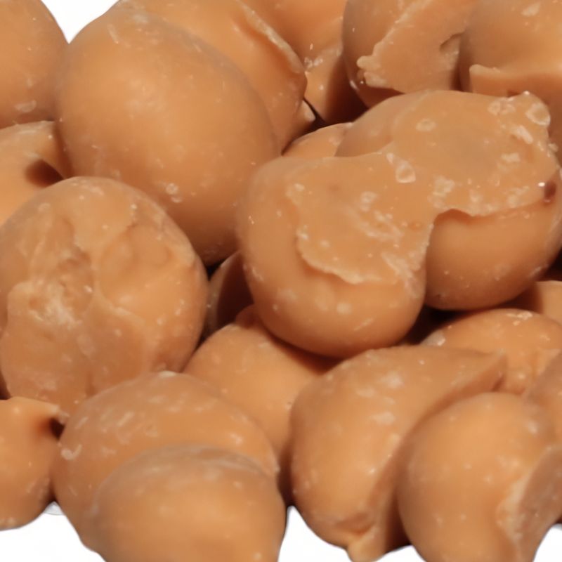 Peanuts double dipped in a maple flavored candy coating.