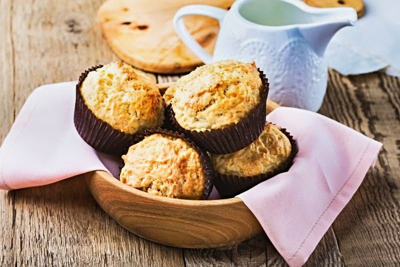 Make these Mini Beer Bread Muffins using Halladay&