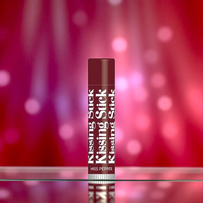 Vintage Kissing Sticks Flavored Lip Balm-Miss Pepper. Available at Harvest Array online.