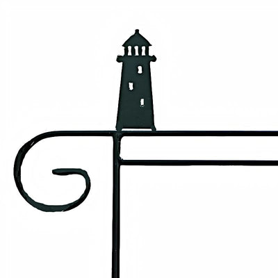 Lighthouse - Garden Flag Holders with Decorative Emblems