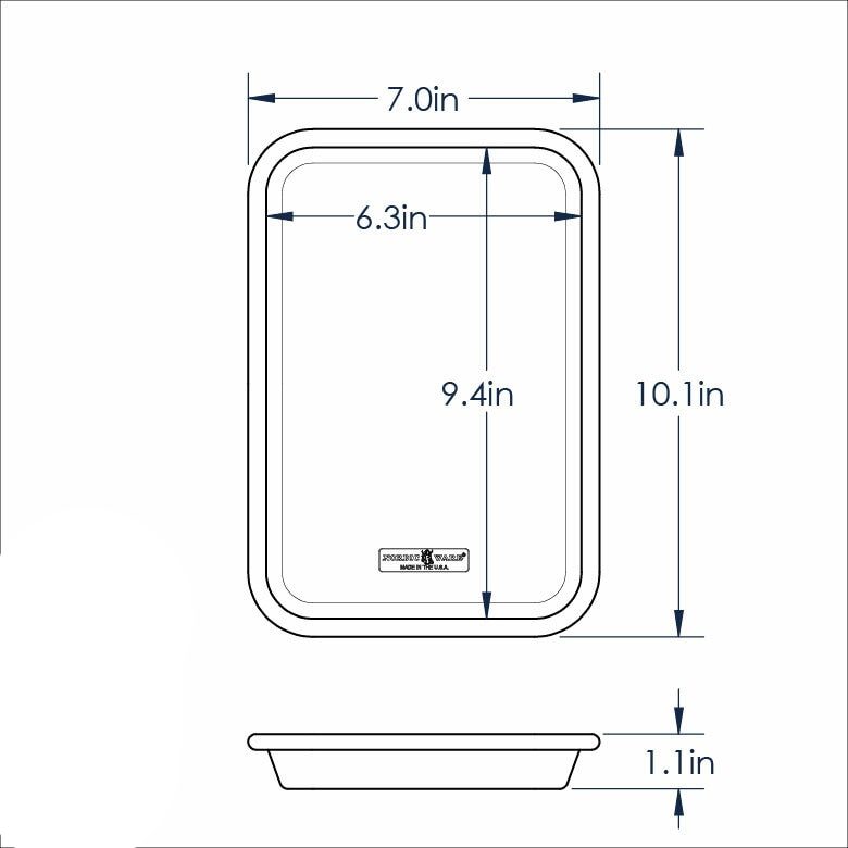 Nordic Ware | Aluminum Eighth Sheet Pan