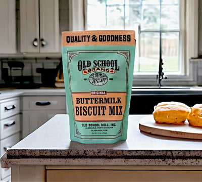 Old School Brand Buttermilk Biscuit Mix for Harvest Array.