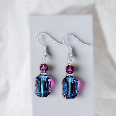 Handcrafted Midnight Dance Earring on Harvest Array