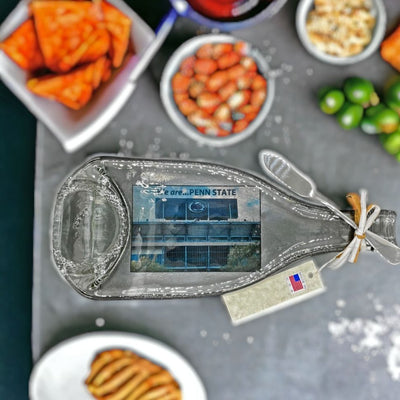 Penn State Cheese Platter - Horizontal Design. Makes a great gift for a PSU Alum.
