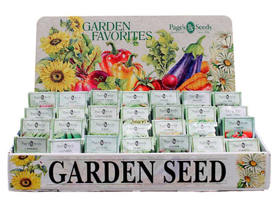 Premium Standard Vegetable Seed Packets for 2024.
