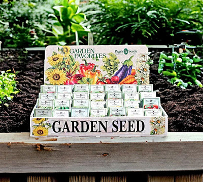 New Premium Vegetable Seed Packets for 2024. Get your vegetable garden planted Page's Seeds from Harvest Array.