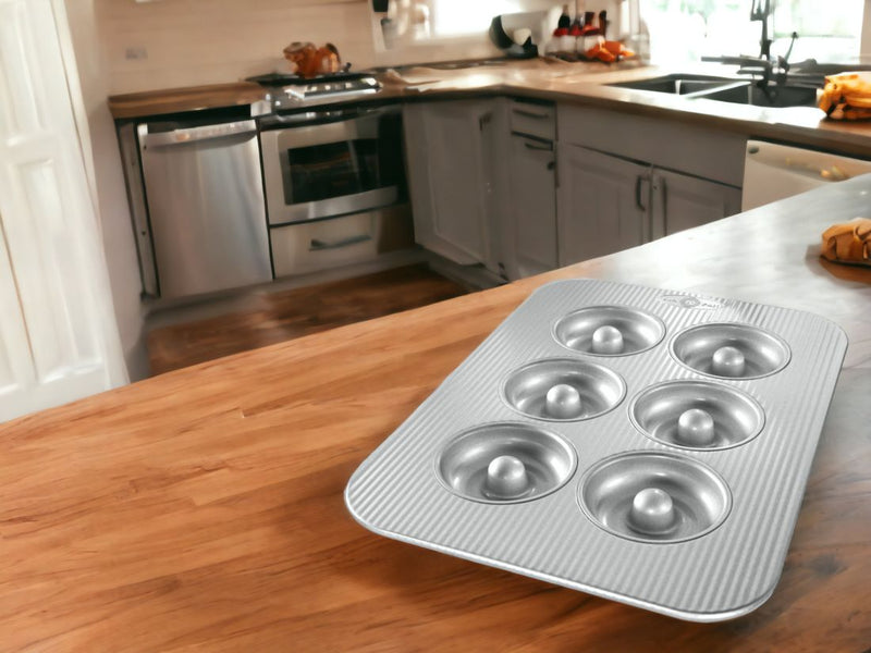 Shop Harvest Array online for made in the USA Donut Baking Pans.