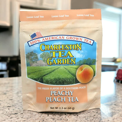 Peachy Peach Tea Pouches from the Charleston Tea Garden