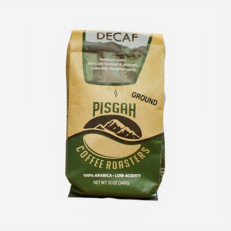 Our Mountain Decaf Ground Coffee comes in a 12 oz. package, delivered to your door. Order today at harvestarray.com.