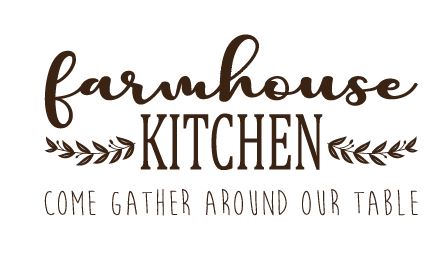 "farmhouse Kitchen Come Gather Around Our Table" Engraving Option for Offset Board