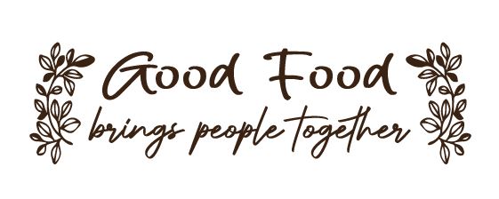"Good Food brings people together" Engraving Option for Square Board