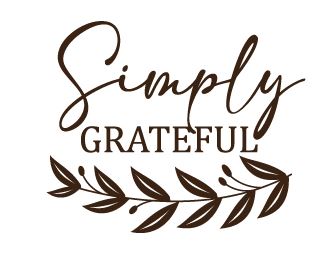 "Simply Grateful" Engraving Option for Curved Handle Board