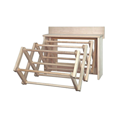 Shop Harvest Array for Wall Unit Extendable Clothes Drying Racks.