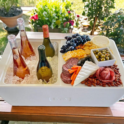 It is called a Dubler Cooler because the 2 insulated compartments can be used for hot or cold foods, in one easy to transport cooler. Enjoy your party!