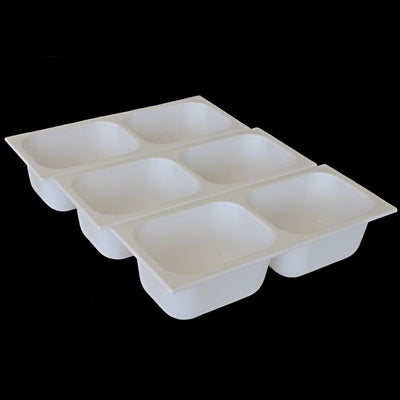 Set of 3 Extra Condiment Trays for REVO Dubler Coolers at Harvest Array.